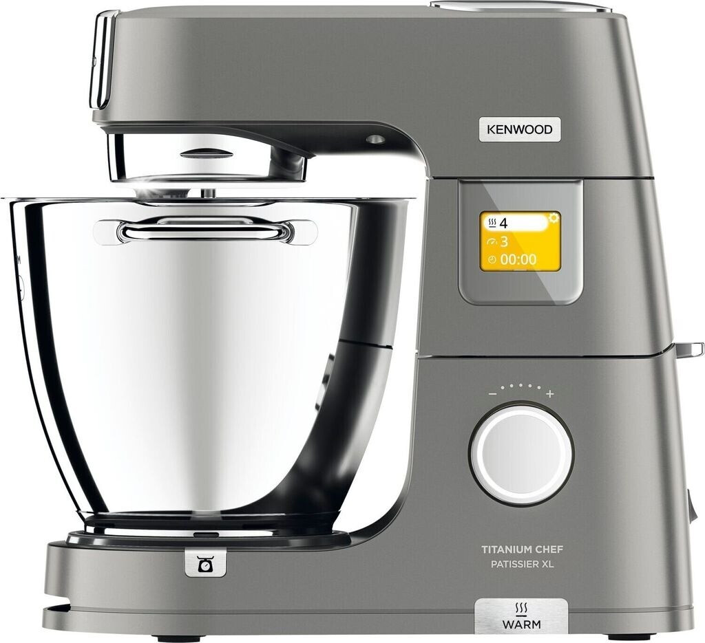 غذا ساز کنوود انگلستان Kenwood Titanium Chef Patissier XL - مدل KWL90.004SI با کاسه بزرگ و عملکرد چند کاره